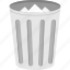 delete, garbage, trash, bin, recycle 