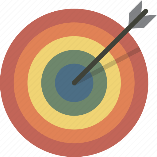 Aim, archery, bullseye, goal, target icon - Download on Iconfinder