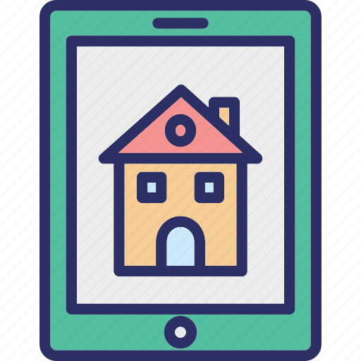 Estate website, online mortgage, online real estate, property app icon - Download on Iconfinder