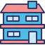 double story house, family house, multi storey house, residence 