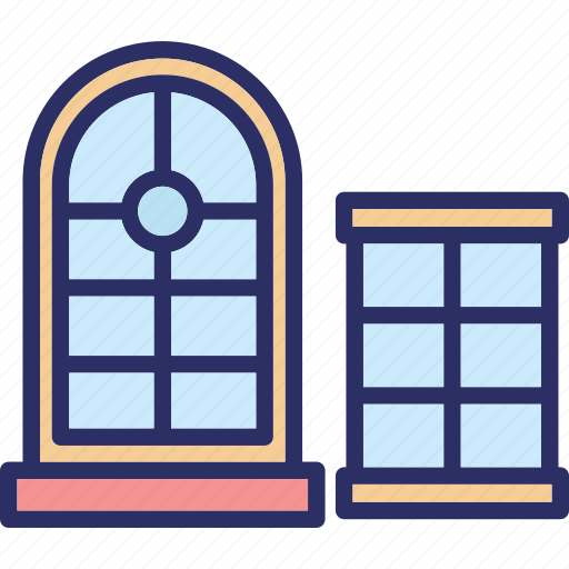 Casement, house window, window, window case icon - Download on Iconfinder
