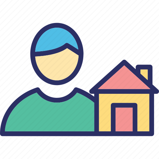 Estate agent, homeowner, property advisor, property agent icon - Download on Iconfinder