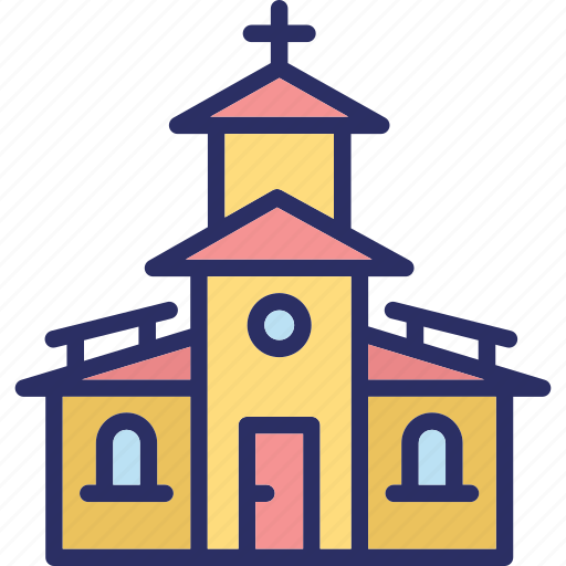 Cathedral, chapel, church, religious building icon - Download on Iconfinder