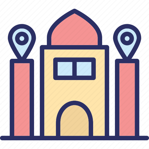 Building, educational building, institution, library icon - Download on Iconfinder