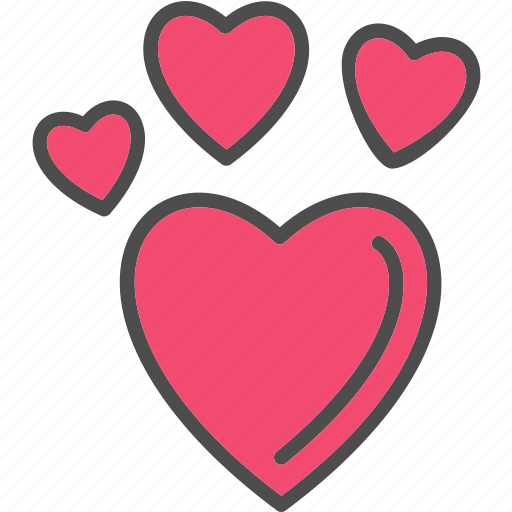 Heart, hearts, in, love, valentine, valentines, icon icon - Download on Iconfinder