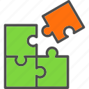 child, buzzle, game, idea, brainstorming, strategy, puzzle, icon
