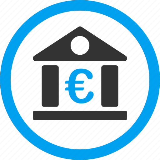 Bank building, banking, business, euro, financial center, library, museum icon - Download on Iconfinder