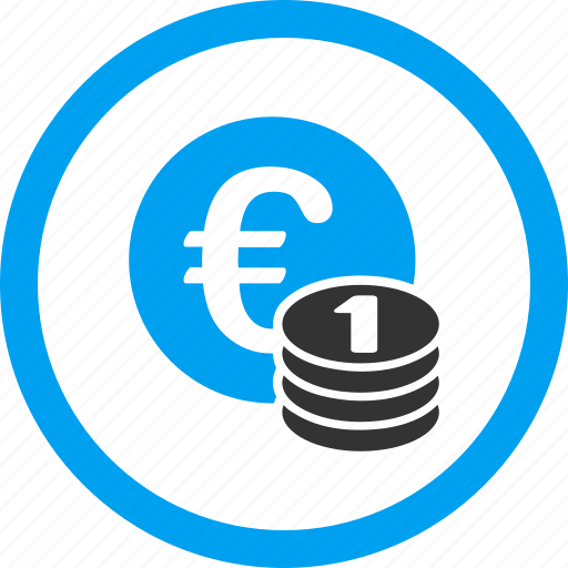Cash, coin stack, currency, euro coins, finance, gold, money icon - Download on Iconfinder