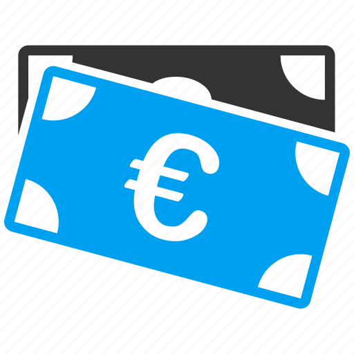 Banknotes, commerce, euro, european, cash, money, currency icon - Download on Iconfinder