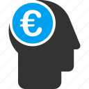 brain, euro, european, mind, business man, businessman, idea
