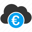 banking, business, cloud, euro, european, currency, money
