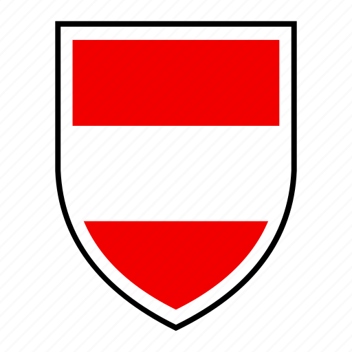 Austria, country, europe, flag, identity, nation, world icon - Download on Iconfinder
