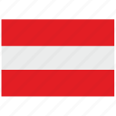 austria, europe, flag 