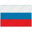 europe, flag, russia 