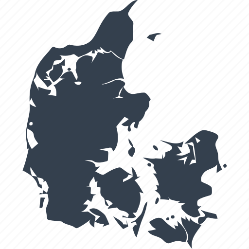 Denmark, europe, location, map, state, world icon - Download on Iconfinder