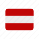austria, flag, nation, location, national, marker