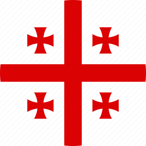 Georgia, flag icon - Download on Iconfinder on Iconfinder
