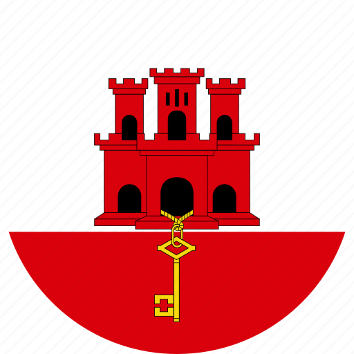 Gibraltar, country, flag icon - Download on Iconfinder
