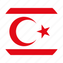 country, flag, northern cyprus 