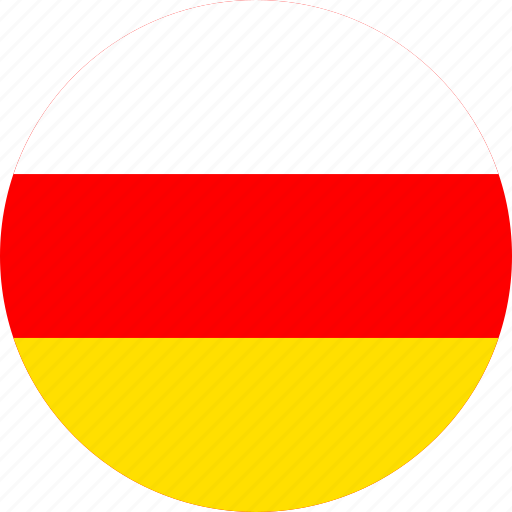 Ossetia, country, flag icon - Download on Iconfinder