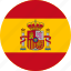 spain, country, flag 
