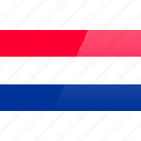 flag, netherlands, country, europe