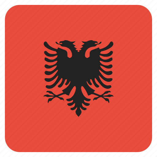 Albania, flag icon - Download on Iconfinder on Iconfinder
