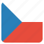 country, czech, flag, national, republic 