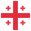 country, flag, georgia, georgian, national 