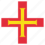 country, flag, guernsey, national 