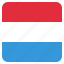 country, flag, luxembourg, national 