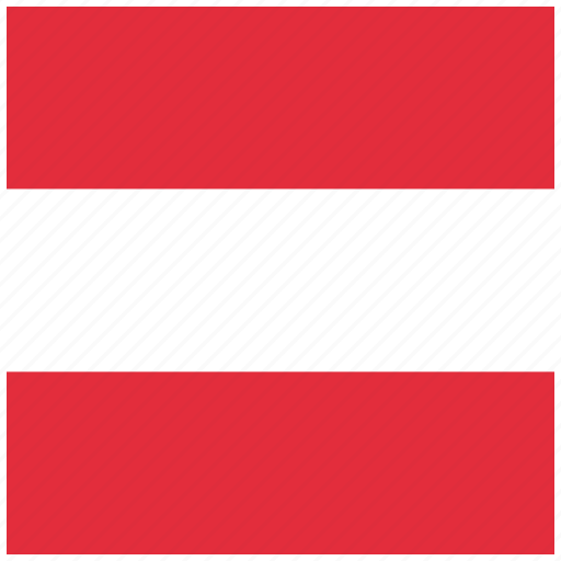Austria, austrian, country, flag, national icon - Download on Iconfinder