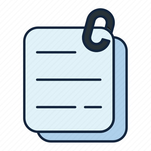Note, clip, event, business, art icon - Download on Iconfinder