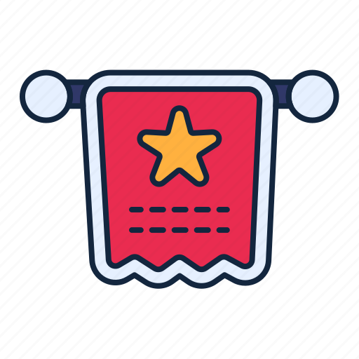 Star, medal, banner, event, winner, reward icon - Download on Iconfinder