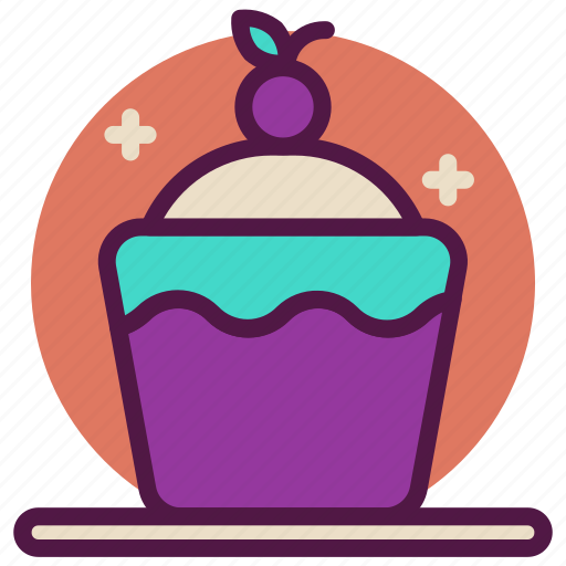 Cake, cup, dessert, eat, food, meal, sweet icon - Download on Iconfinder