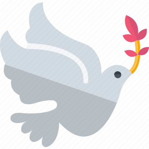 Peace, peace day, dove, love icon - Download on Iconfinder