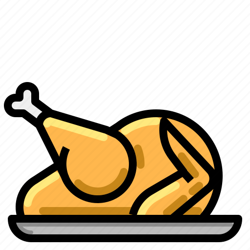 Chicken, roasted, turkey icon - Download on Iconfinder