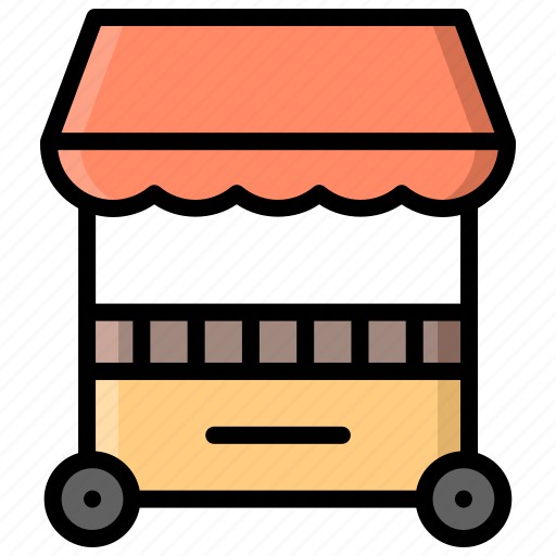 Event, cart, food stall, stand, stall icon - Download on Iconfinder