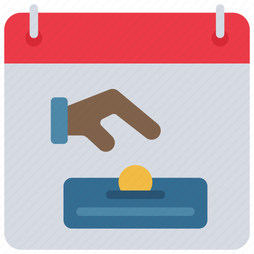 Charity, event, donation, schedule icon - Download on Iconfinder