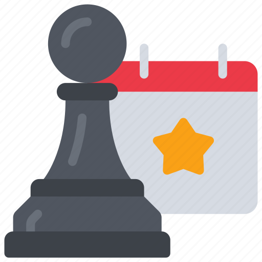 Event, strategy, chess, chesspiece, pawn, calendar icon - Download on Iconfinder