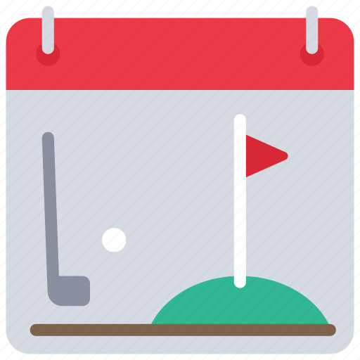 Golf, event, golfing, date, schedule, calendar icon - Download on Iconfinder