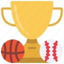 sporting, event, sports, trophy, winner