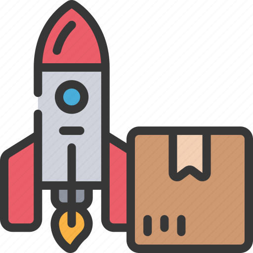Launch, product, box, rocket, rocketlaunch icon - Download on Iconfinder