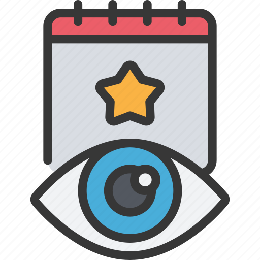 Public, event, view, visible, calendar icon - Download on Iconfinder