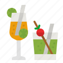 cocktail, alcohol, margarita, bar, pub