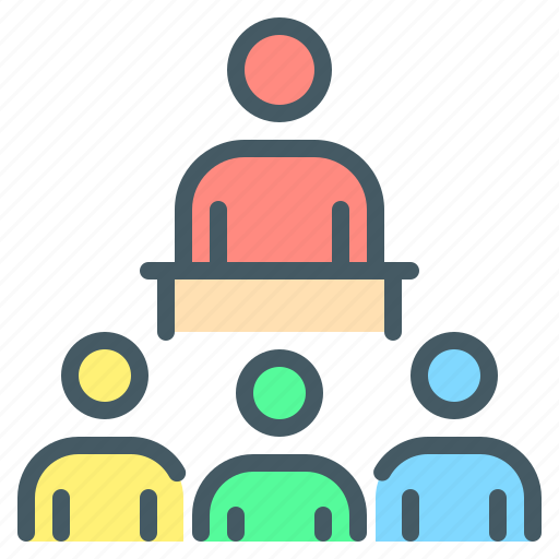 Conference, lecture, meeting, speaker icon - Download on Iconfinder