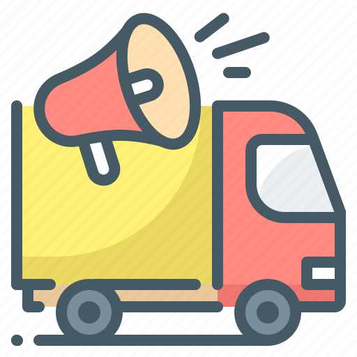 Truck, transport, transportation, tours, roadshows icon - Download on Iconfinder