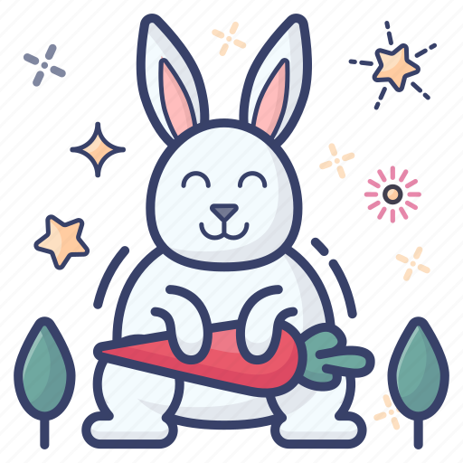 Bunny, easter animal, hare, pet animal, rabbit icon - Download on Iconfinder