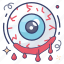 evil eye, scary eye, spooky eye, spooky eyeball, witch eyeball 