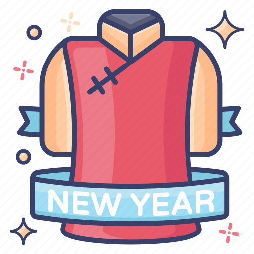 Attire, chinese clothes, chinese dress, new year costume, traditional dress icon - Download on Iconfinder